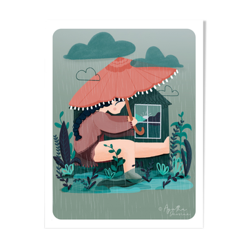 Illustrations "Rain Days" A4