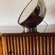 Lampe de table sphérique miroir Italie 1970s