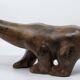 Polar Bear Sculpture by Pierre Chenet in bronze France Circa 2000