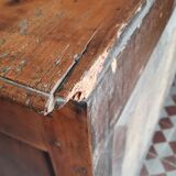 Old low sideboard in cherry wood