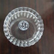 8 glasses whiskey (or glasses), Baccarat Crystal, model Nancy