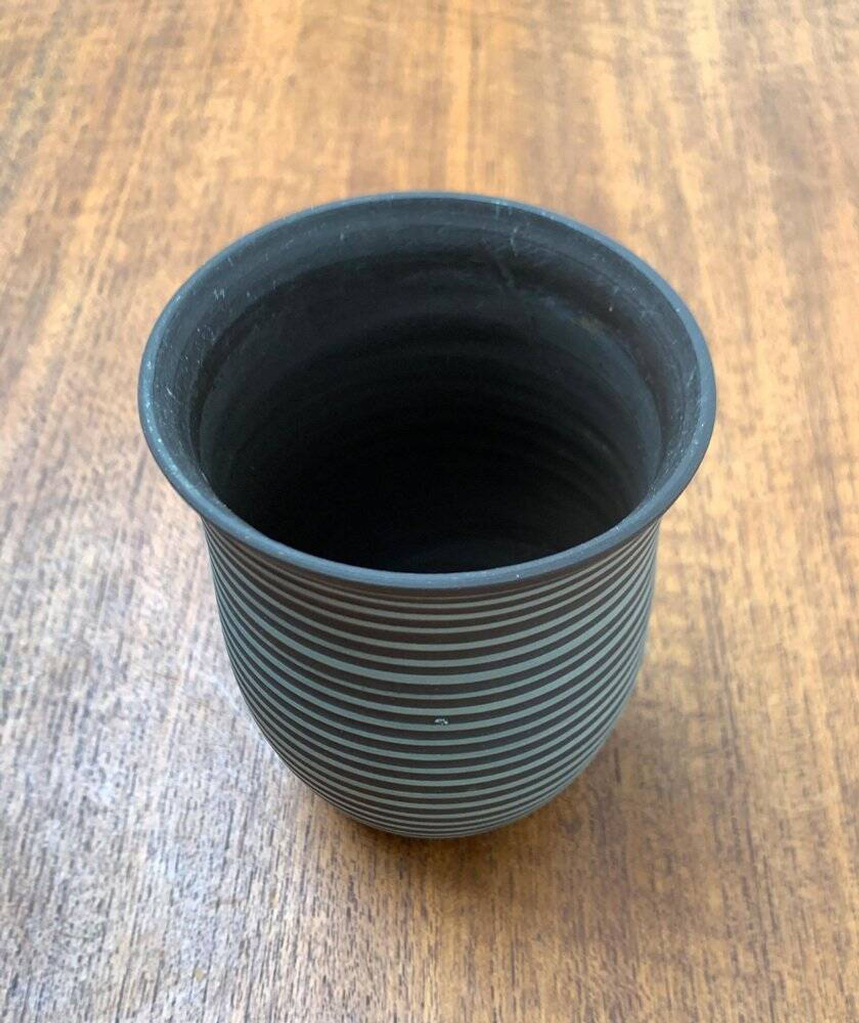 Mid-century minimalist vase by Kieler Kunstkeramik, 1960s