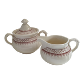 Mason's Ashlea English Sugar Bowl and Milk Jug