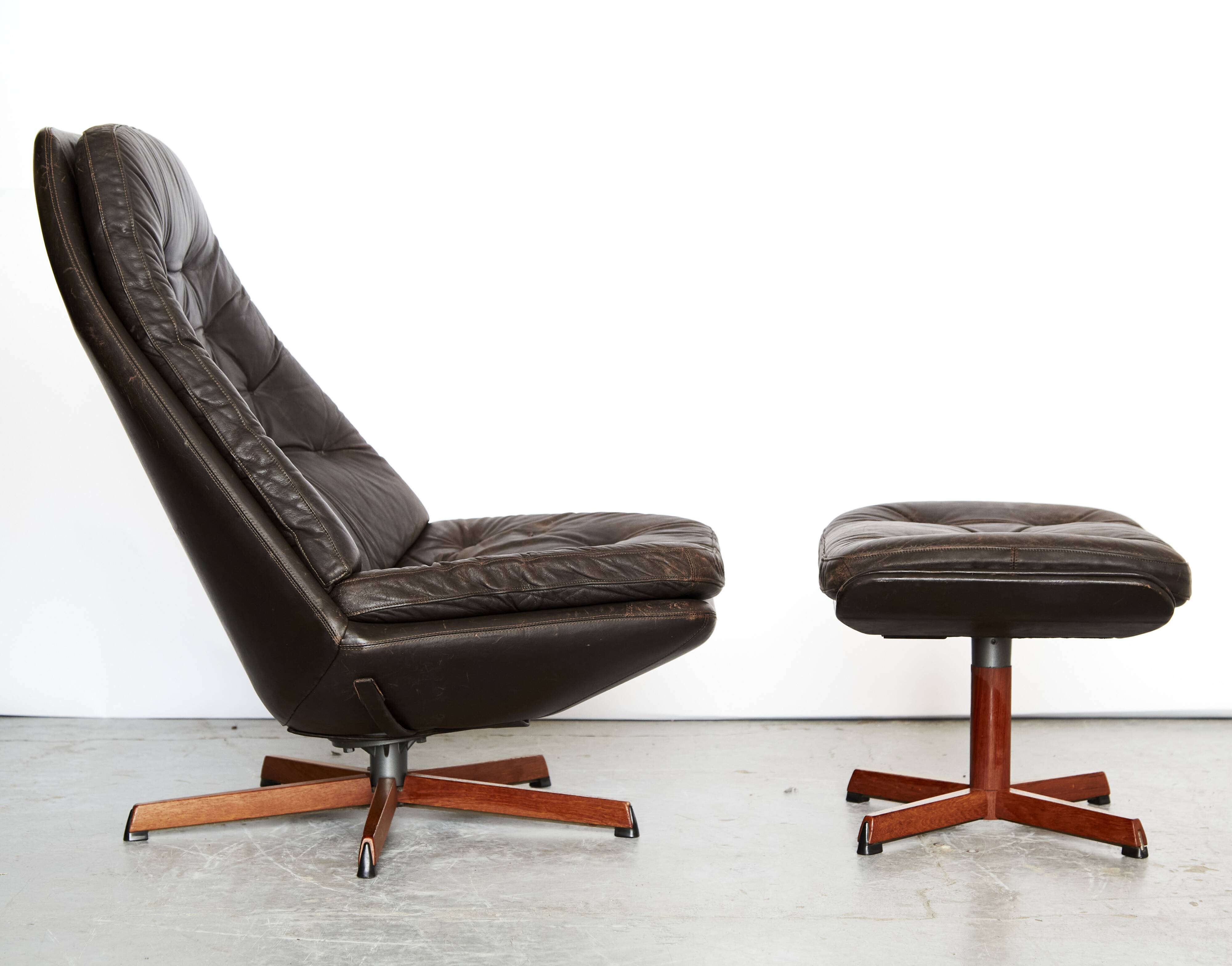 Madsen & Schübell swivel Lounge Chair MS-68