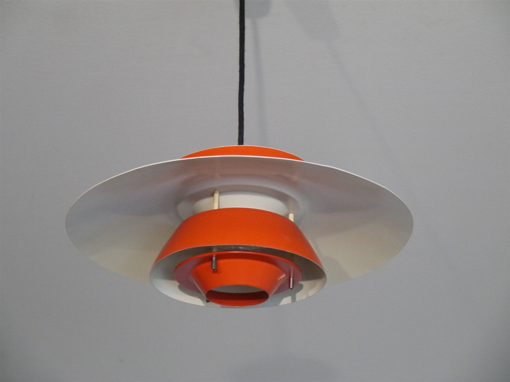 Scandinavian vintage two-tone suspension Denmark 1960