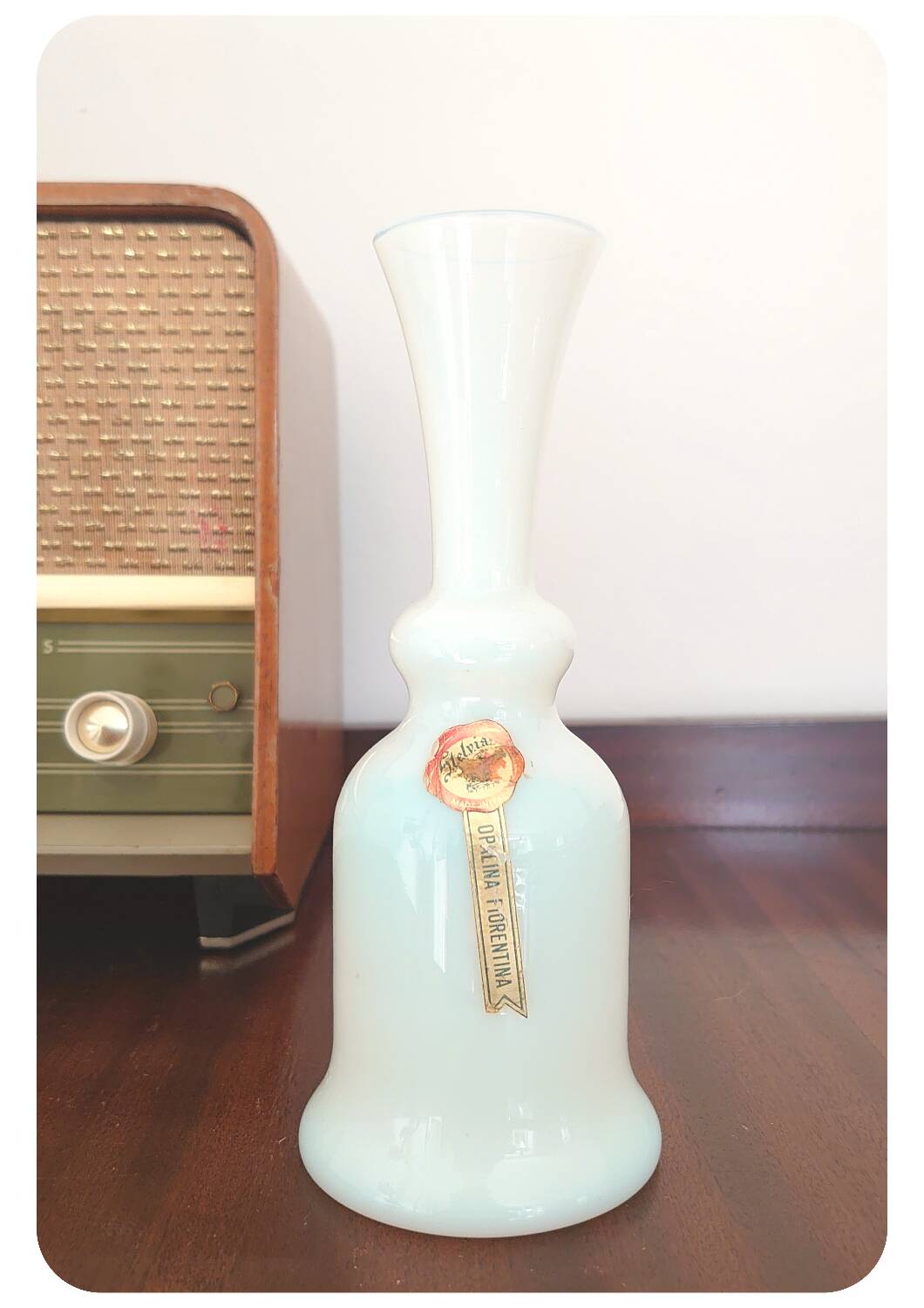 Vase Stelvia Opalina Fiorentina