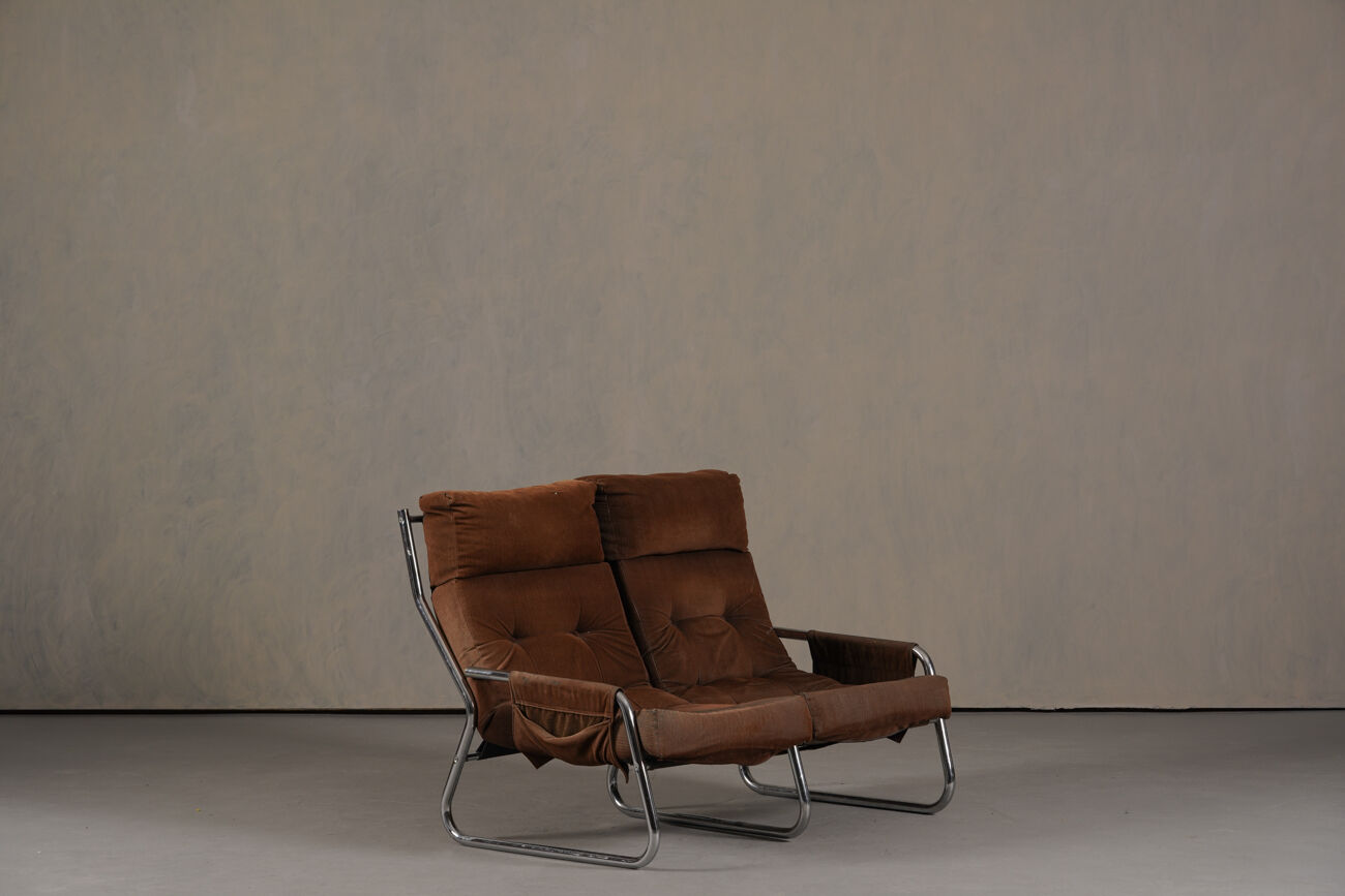 Canapé des années 50 par Gillis Lundgren Ikea Suède années 1970