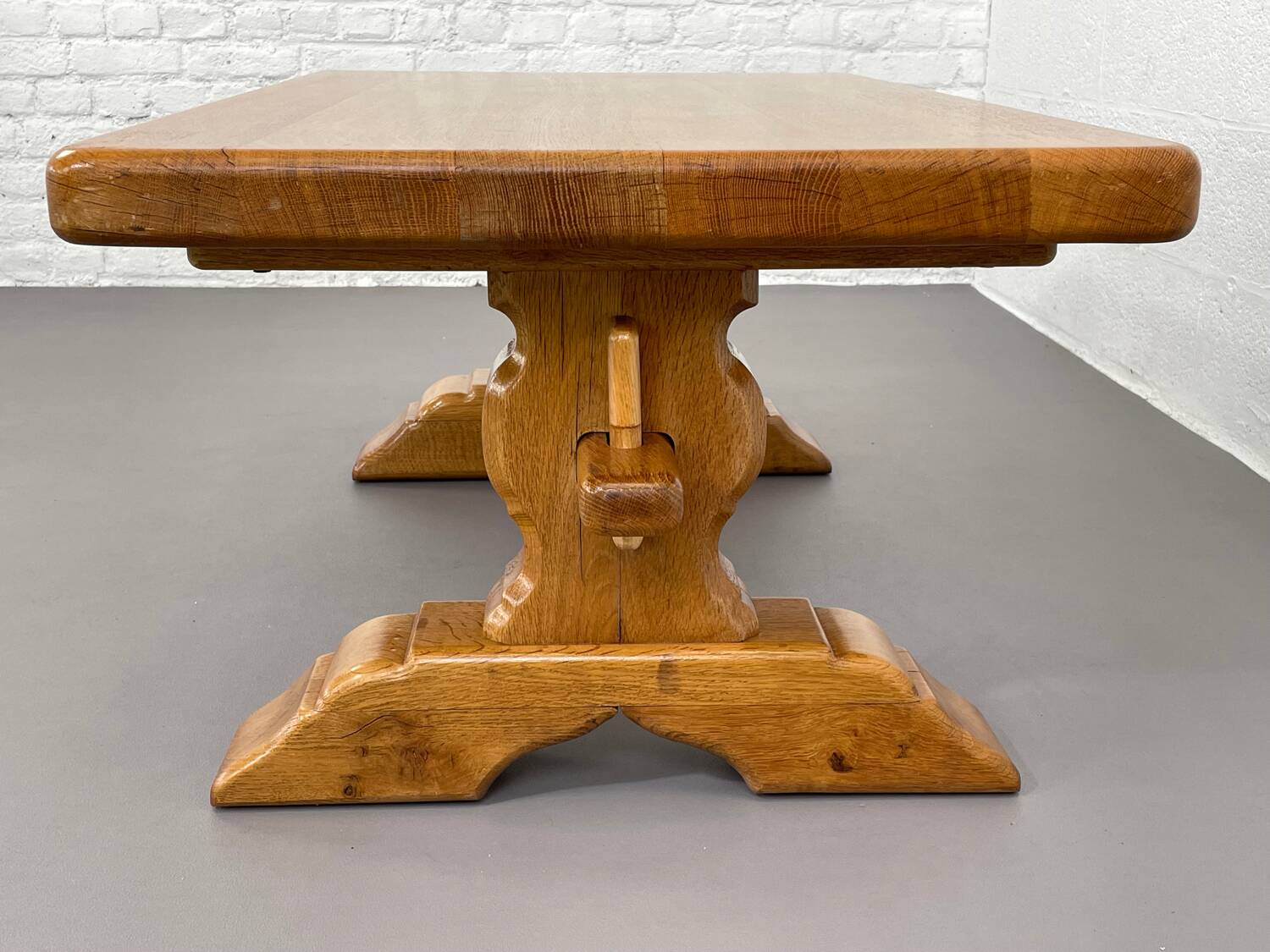 Vintage oak coffee table