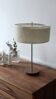 Lampe teck et fibre de verre