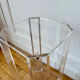 Plexiglass pedestal David Lange