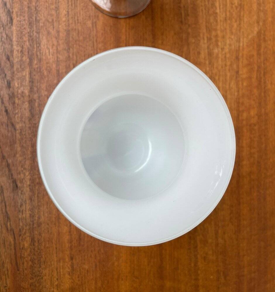 Vintage German glass vase and cup by Hans Jürgen Richartz for the Richartz art collection, set of 2.