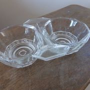 Salière poivrière en verre