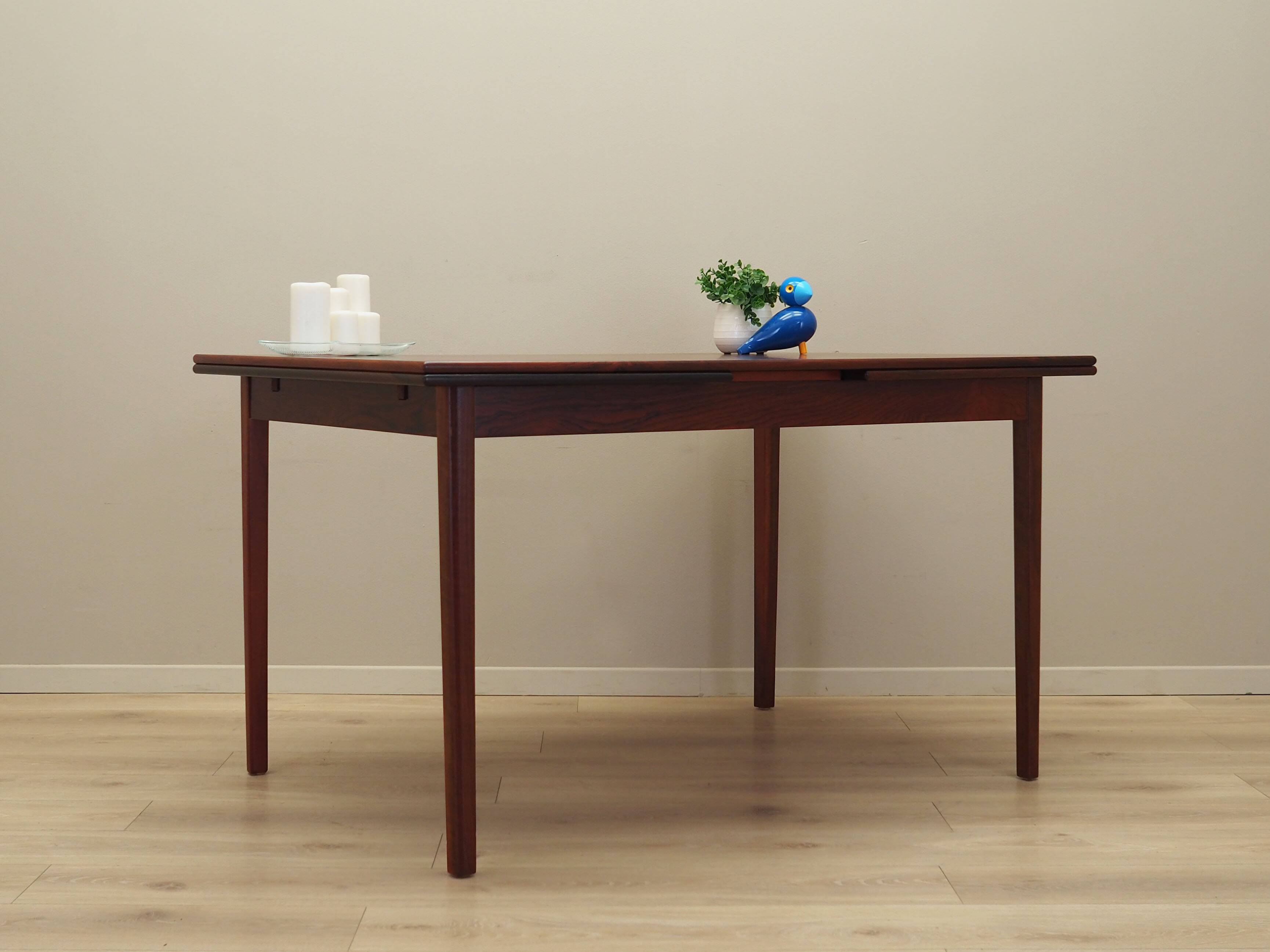 Rosewood table, Danish design, 1970s, production: Denmark