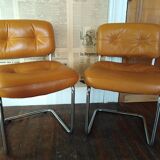 Deux chaises, roche bobois, années 70