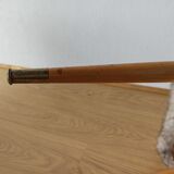Tabouret tissu poilu, années 1960