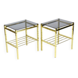 Pair of 70s bedside tables