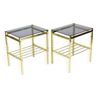 Pair of 70s bedside tables