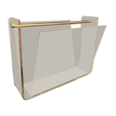 David Lange design magazine holder