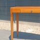 Bureau en bois avec tiroir style scandinave, années 50-60
