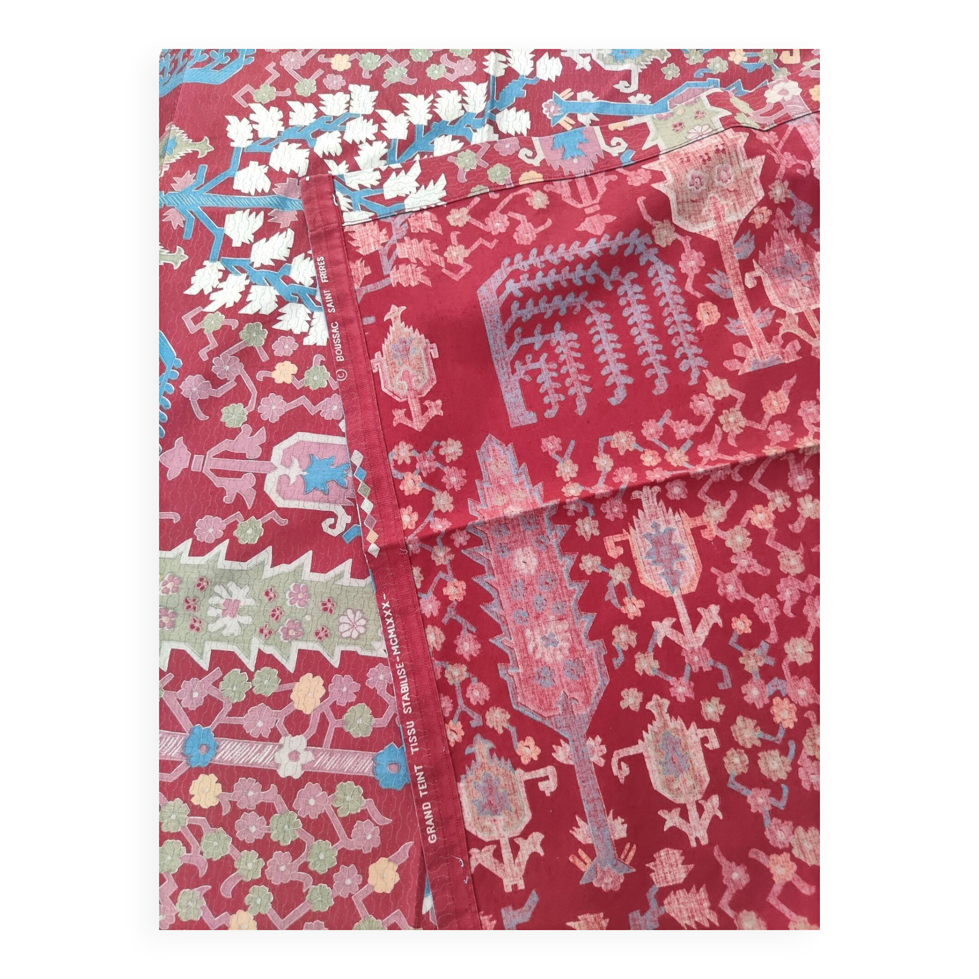 Nappe et serviettes Boussac - romanex - modèle Yarkandi