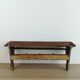 Wooden wall shelf