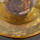 Biot glass candlestick