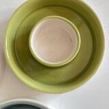 BOUGEOIRS Cracked Ceramic Candle Holder