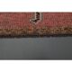 1970s Vintage Turkish Oushak Handmade Wool Cotton Pink Runner Rug 94x311
