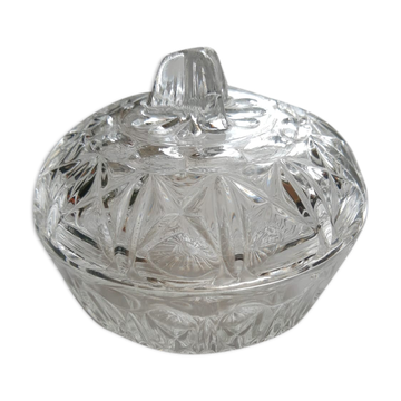Small candy maker in chiseled glass reims France