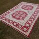 Vintage handmade Turkish rug 200x298 cm