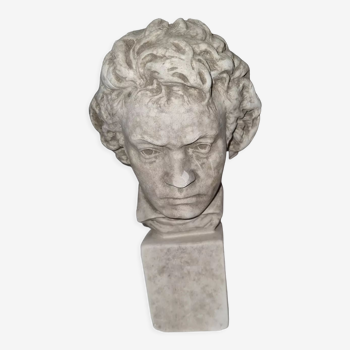 Beethoven's head in plaster