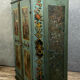 17th century Alsatian wardrobe fully decorated