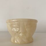 Alabaster mortar and pestle