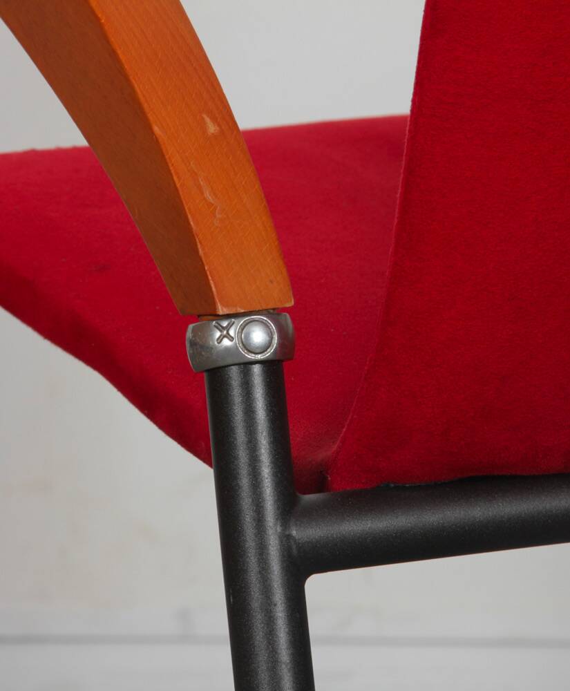 Set of 8 Pigalle chairs by Caramia for XO, 1990