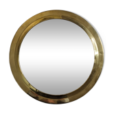 Vintage Moroccan mirror, round, 36 cm