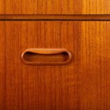 Danish Design High Teak Chest of Drawers, 1960s
