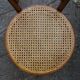 Set de 2 chaises Thonet bistrot cannées N°14 1900