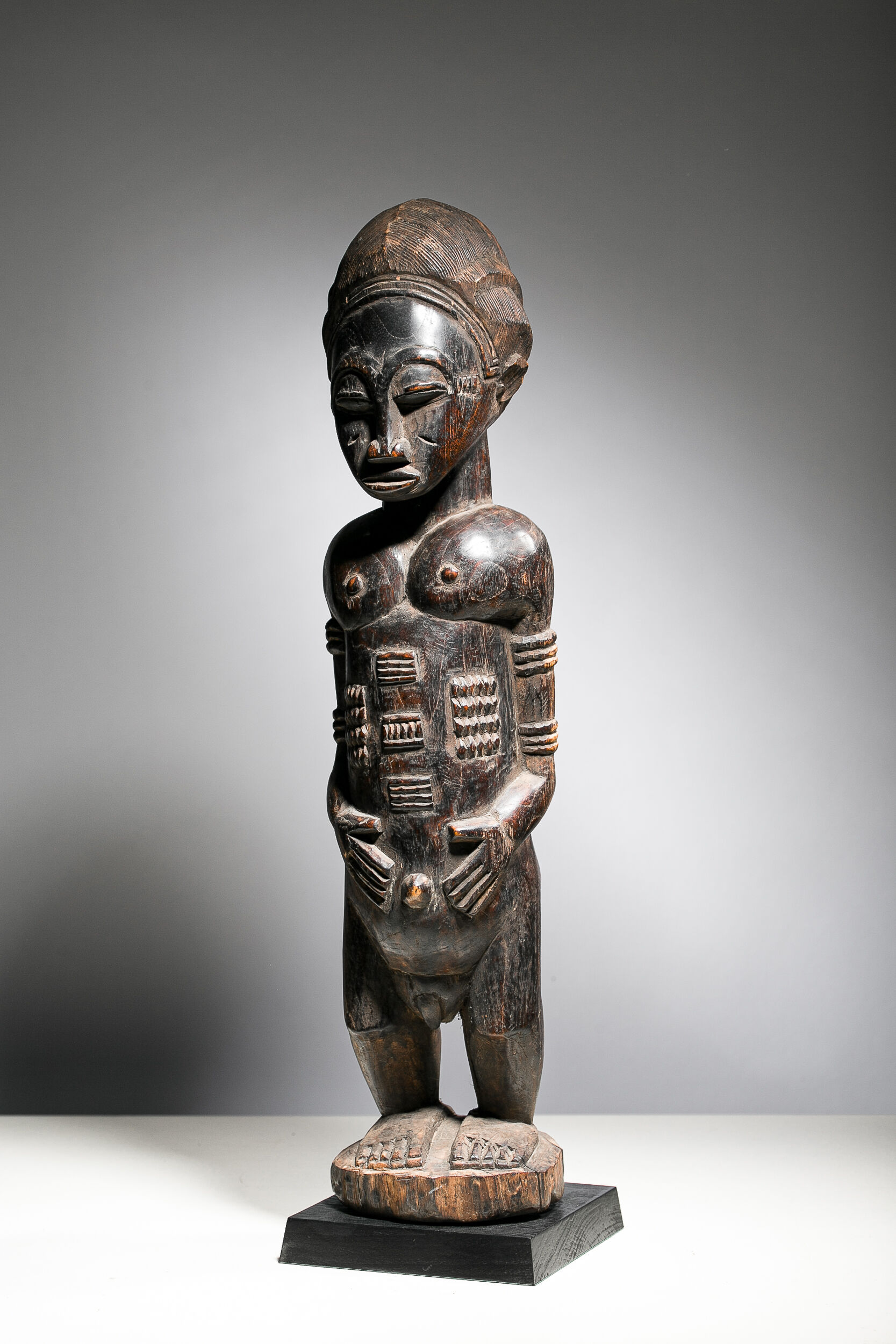 African statue - Ethnic decoration of Ivory Coast