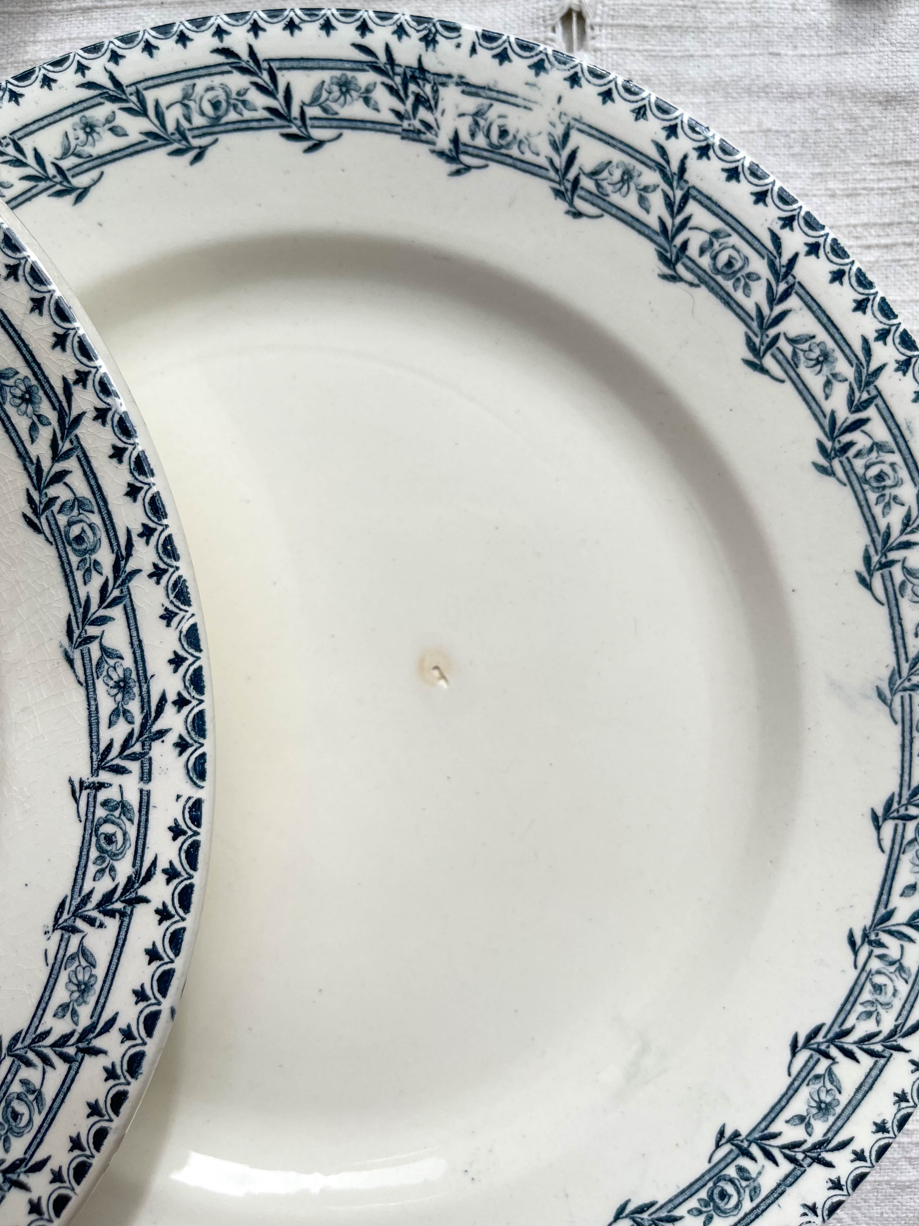 6 flat plates iron earth salins