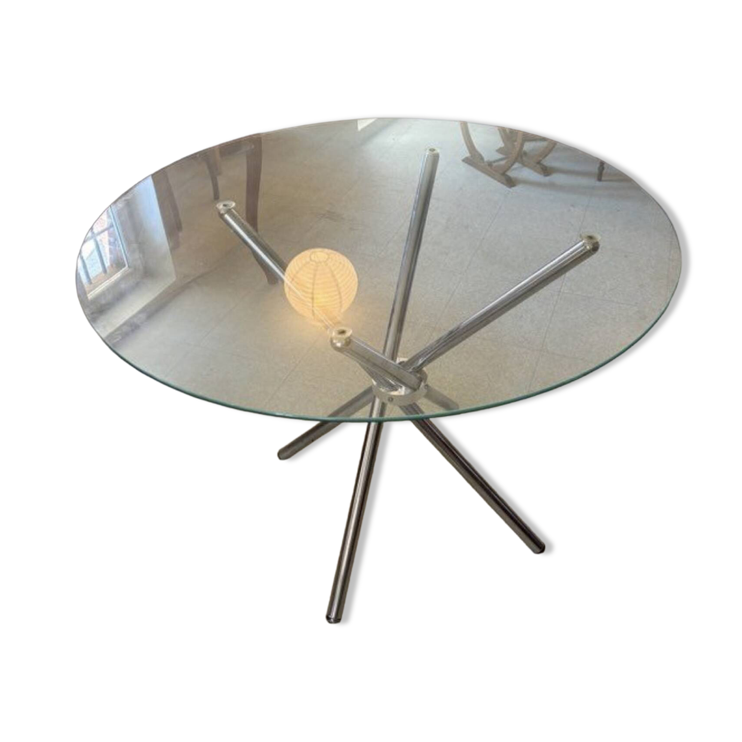Table en verre 70’s