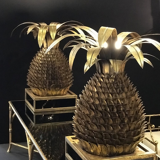 Pineapple table lamp