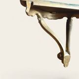 Console baroque bois doré vintage