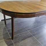 Scandinavian extendable teak table, 1970s