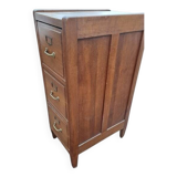 Art Deco 3-drawer filing cabinet