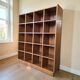 Vintage open wooden shelf / shelf / rack