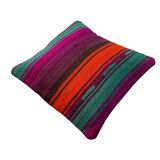Housse de coussin kilim turc vintage, 40 x 40 cm