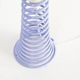 Playful set (2) of vintage 'spring' table lamps