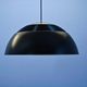 AJ Royal hanging lamp in black by Arne Jacobsen for Louis Poulsen, 1970s
