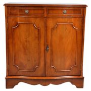 Vintage walnut TV cabinet