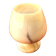1930s Alabaster cup on pedestal